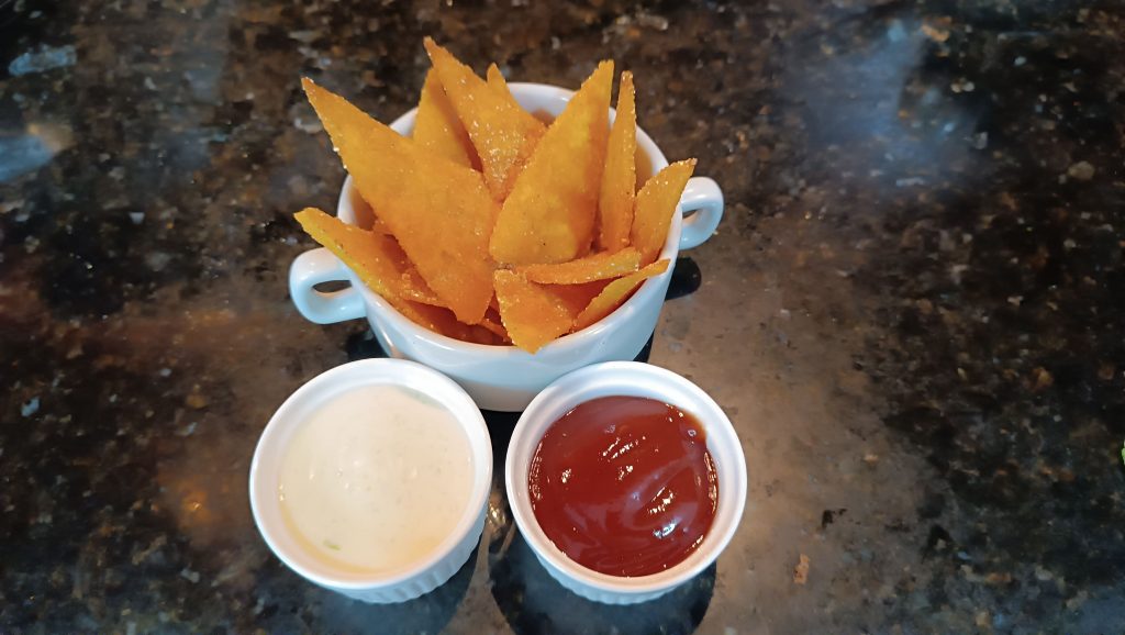 Nachos con polenta libre de gluten de industrias kel